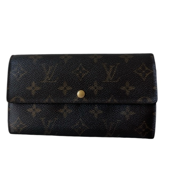 Louis Vuitton Paris TH0091 Monogram Sarah Long Wallet - Picture 1 of 16